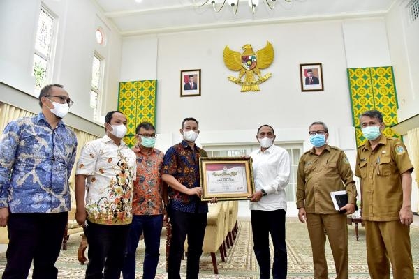 Pilkada Serentak Terlaksana Aman dan Lancar, KPU Sumut Sampaikan Terima Kasih kepada Gubernur Edy Rahmayadi